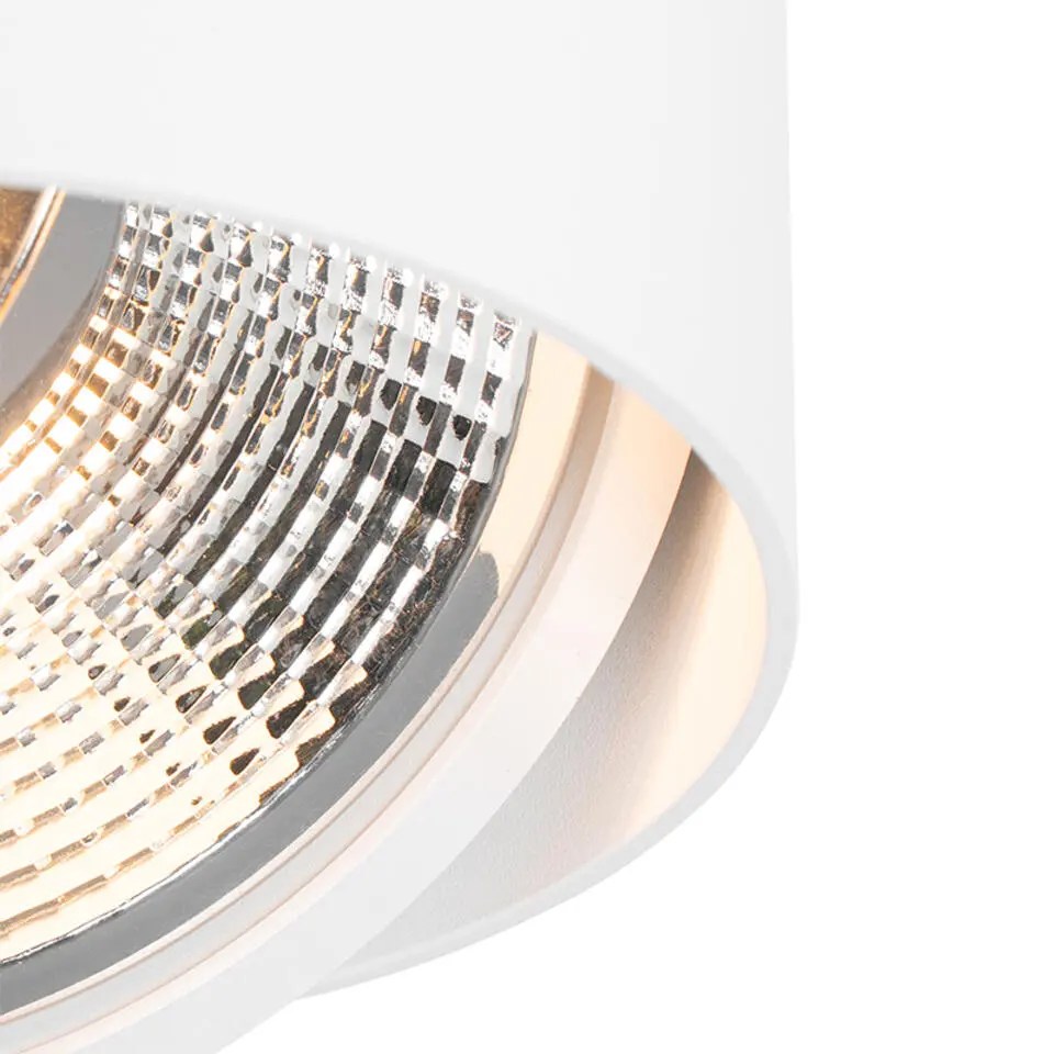 Qazqa opbouwspots impact wit gu10