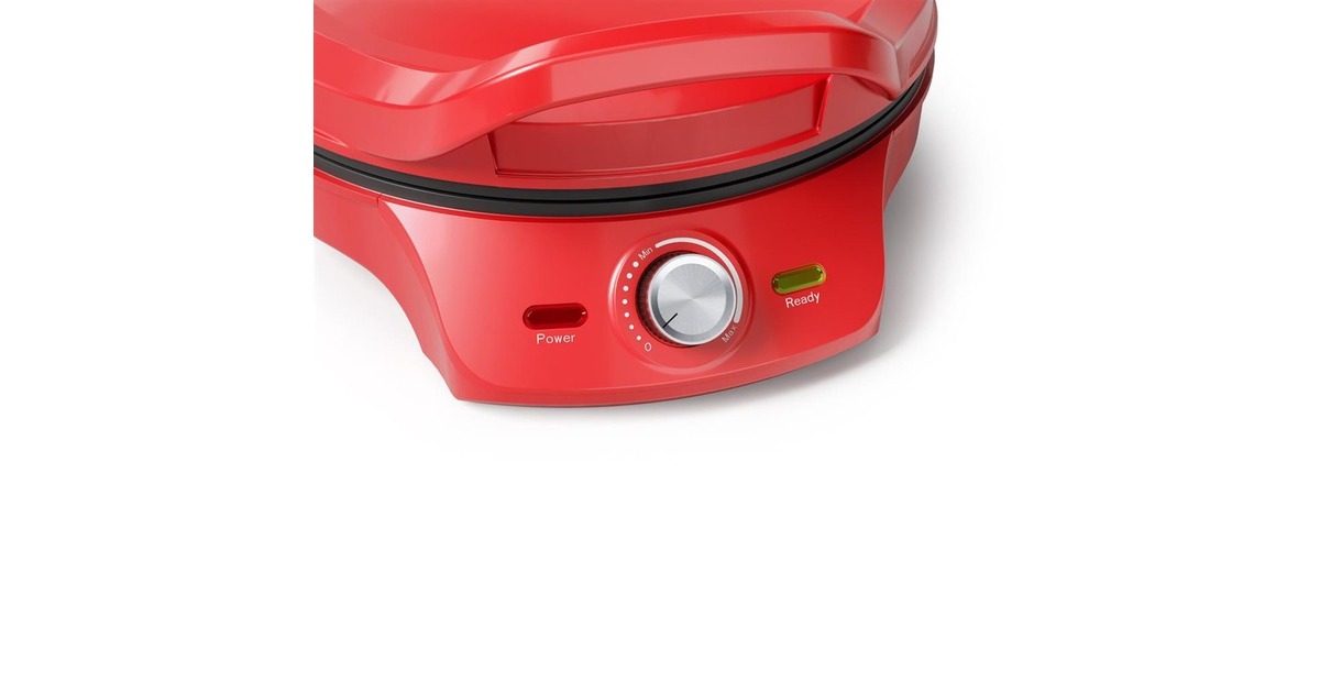 PrincessPizza Maker 115007 pizzaoven  (Rood)
