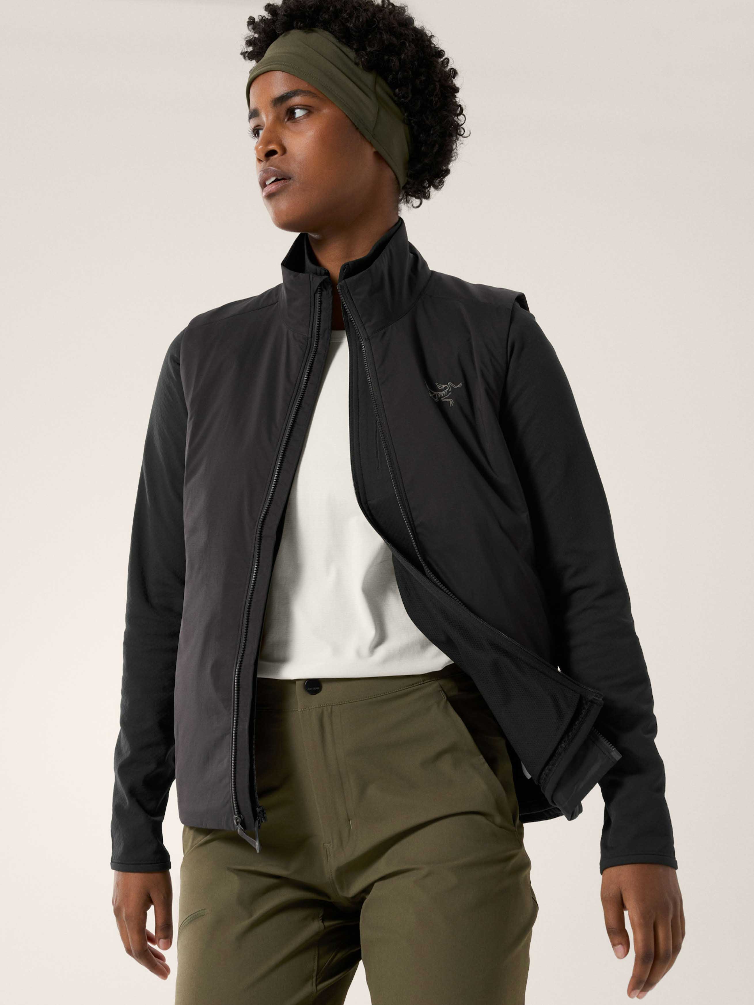 Atom Vest Dame Black