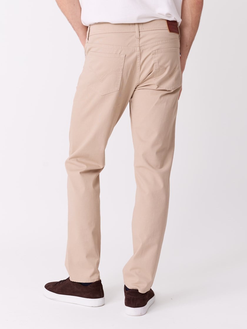 Leroy 5-pocket twill Plaza Taupe