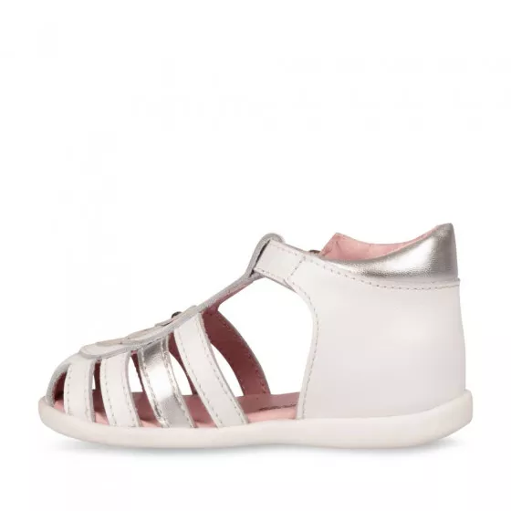 Sandales BLANC FREEMOUSS GIRL CUIR