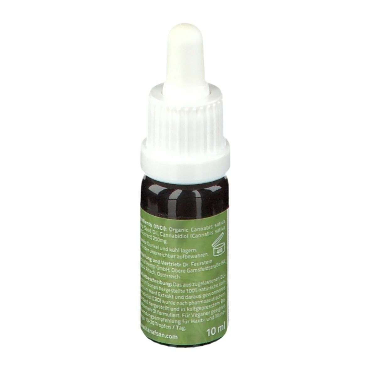HANAFSAN® Hanf Extrakt CBD Öl 2,5 % CBD