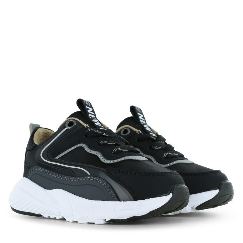 Shoesme sportlicher schwarzer Sneaker