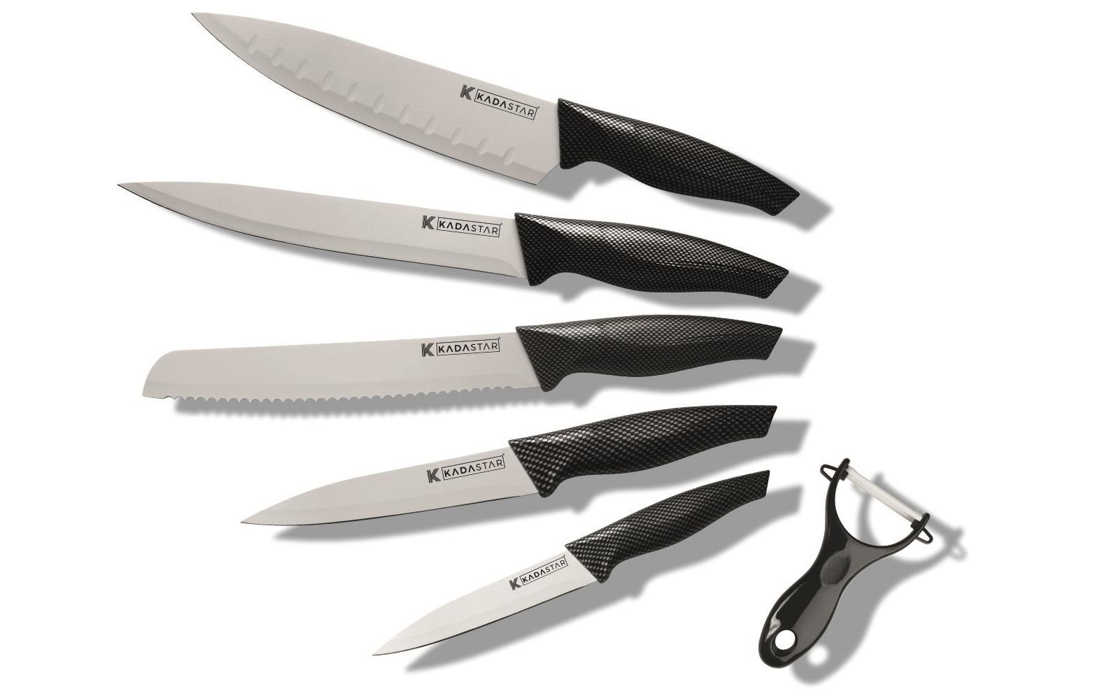 Kadastar Messer-Set »Premium White 6«