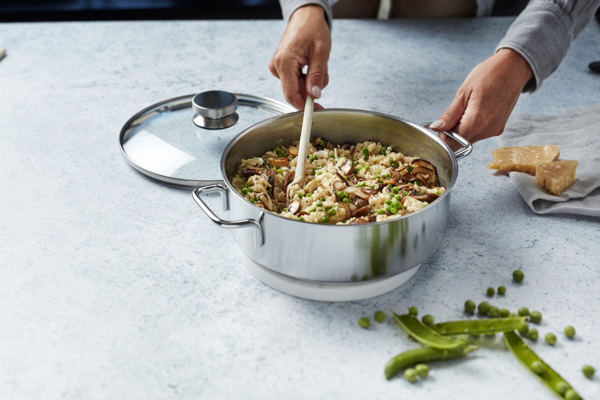 Demeyere Apollo 7 Braadpan Met Glasdeksel