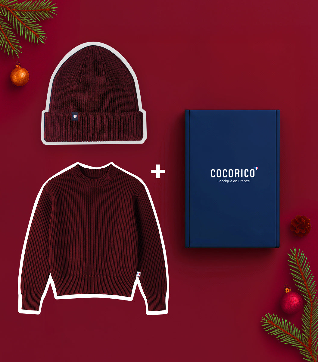Coffret de Noël Femme - Margaux Bordeaux