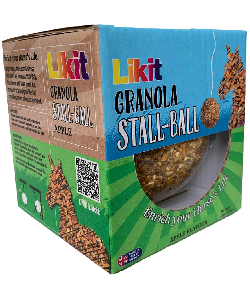 LIKIT Appel Granola bal - Paardensnoepjes - 1.6 Kilogram - Appel