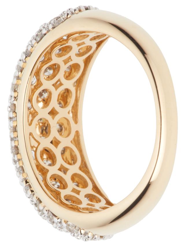 Pavé-Ring, 63 Brillanten