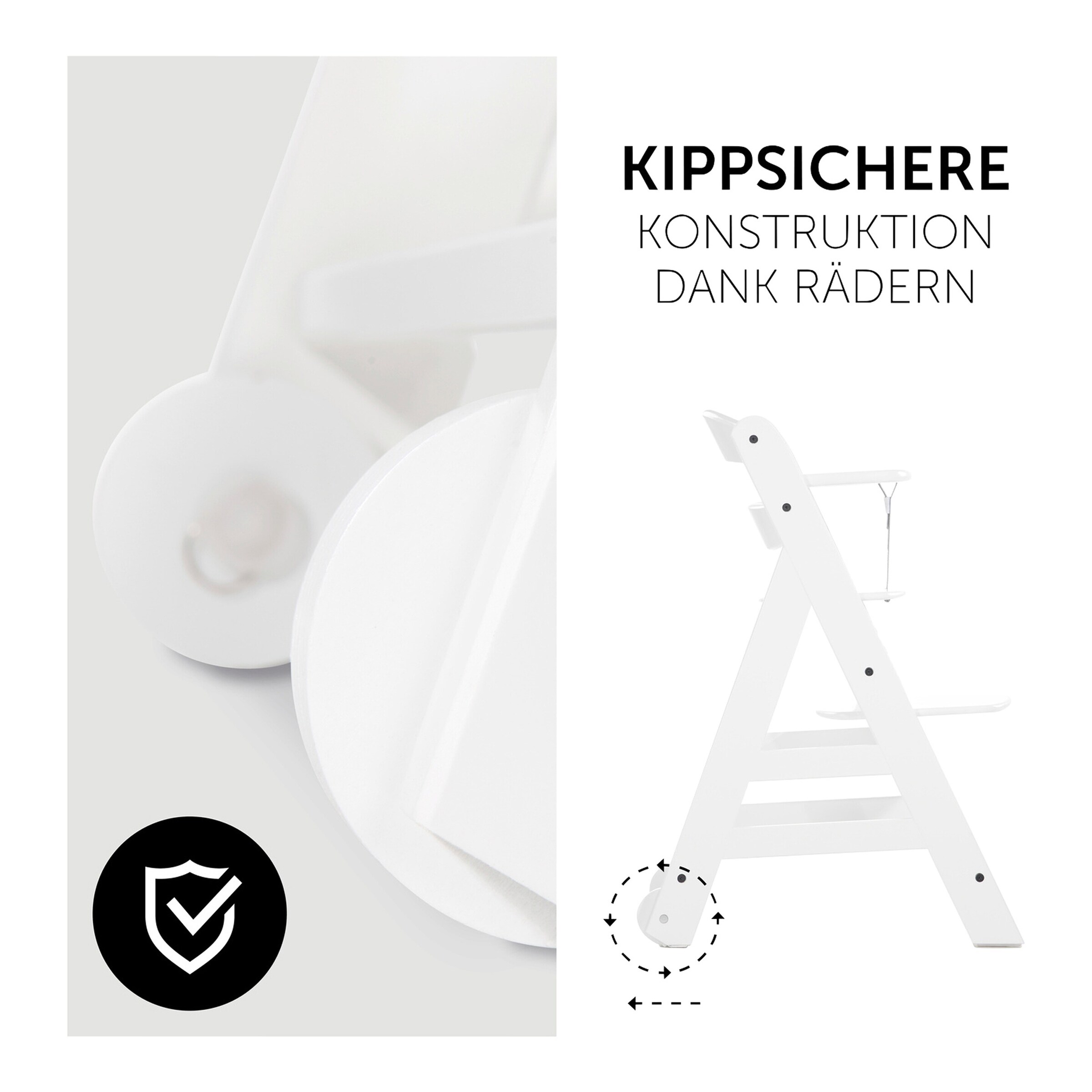 Hauck Treppenhochstuhl Beta+ inklusive Bouncer