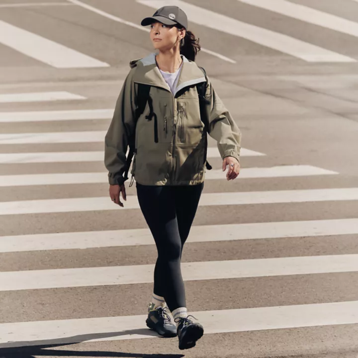 Veste Caps Ridge Motion pour femme en vert