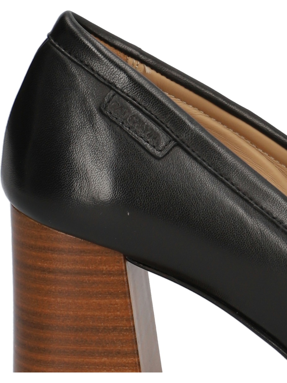 Glattleder Pumps