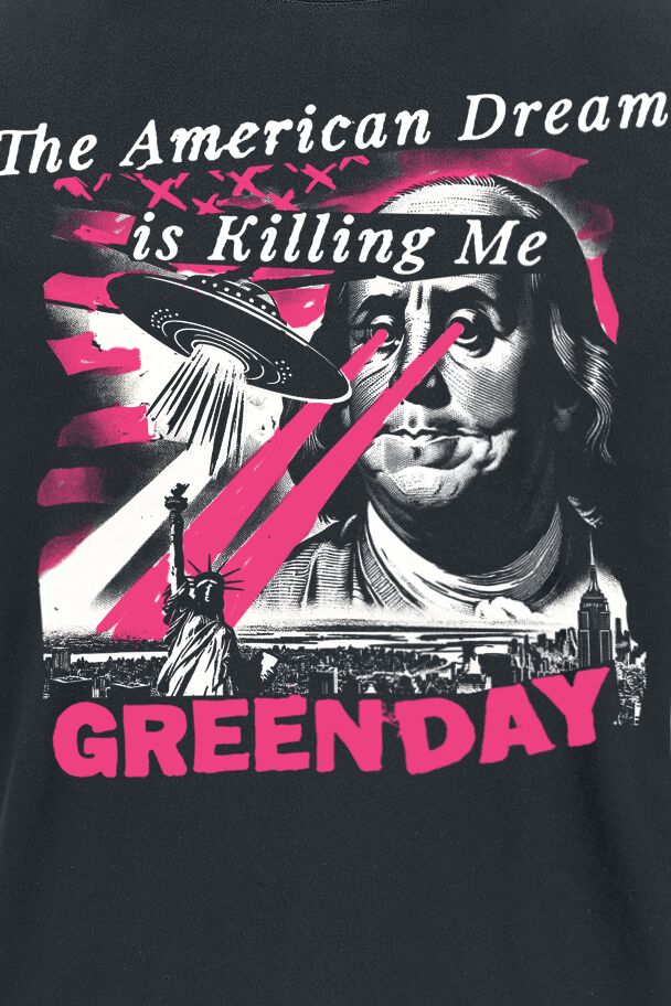 American Dream Abduction | Green Day T-Shirt Manches courtes