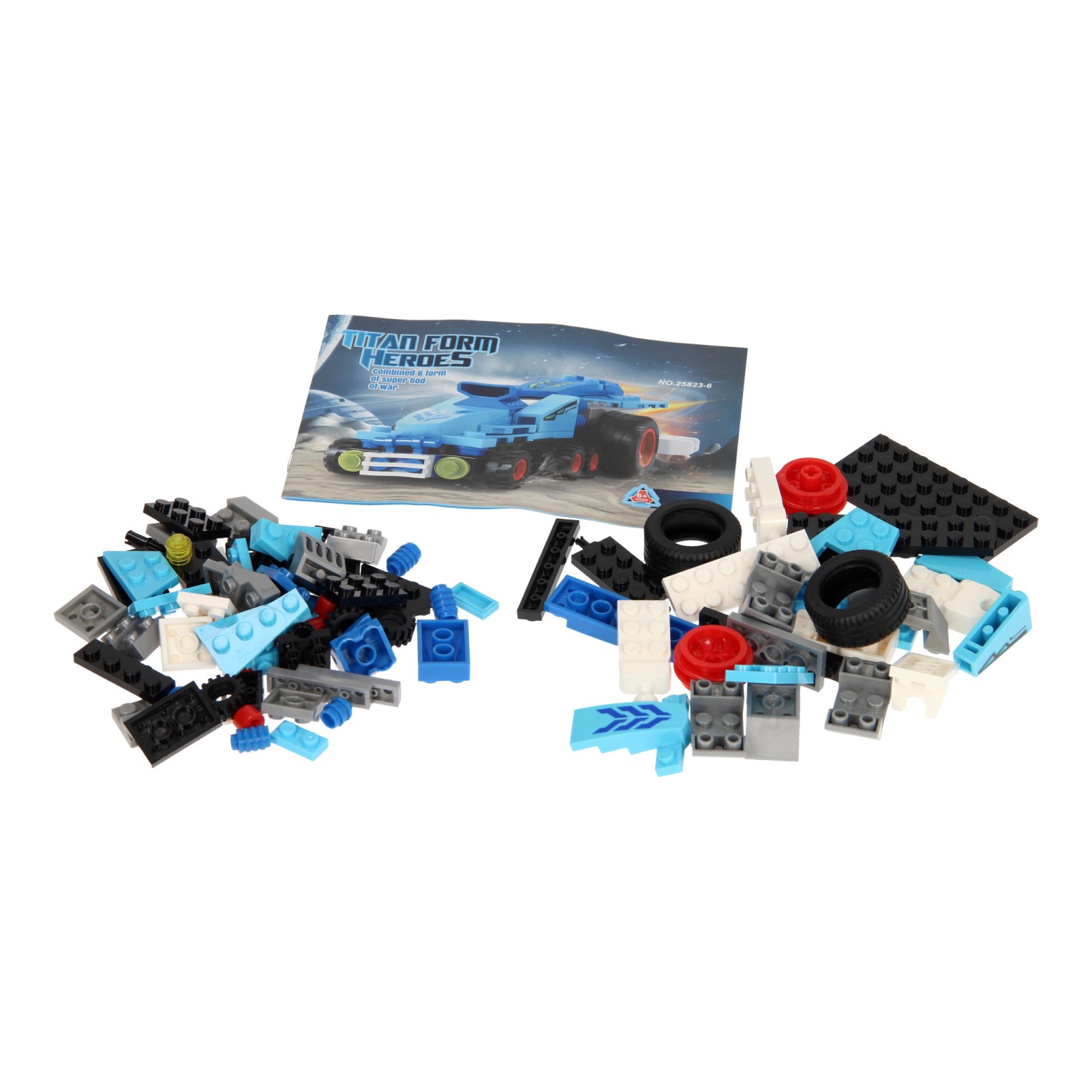 Bouwset Titan Heroes - Space Explorer Blauw, 99dlg.