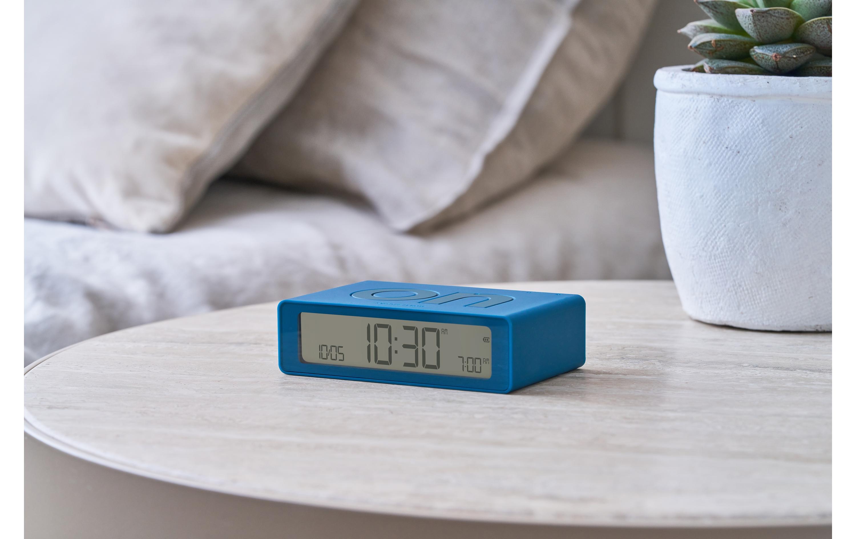 Digitalwecker Flip Mini Duck BlueMini LCD-Wecker mit Umkehrfunktion (On/Off)