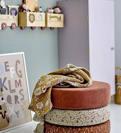 Bloomingville Mini Decke - 100x80 cm - Camille - Gelb