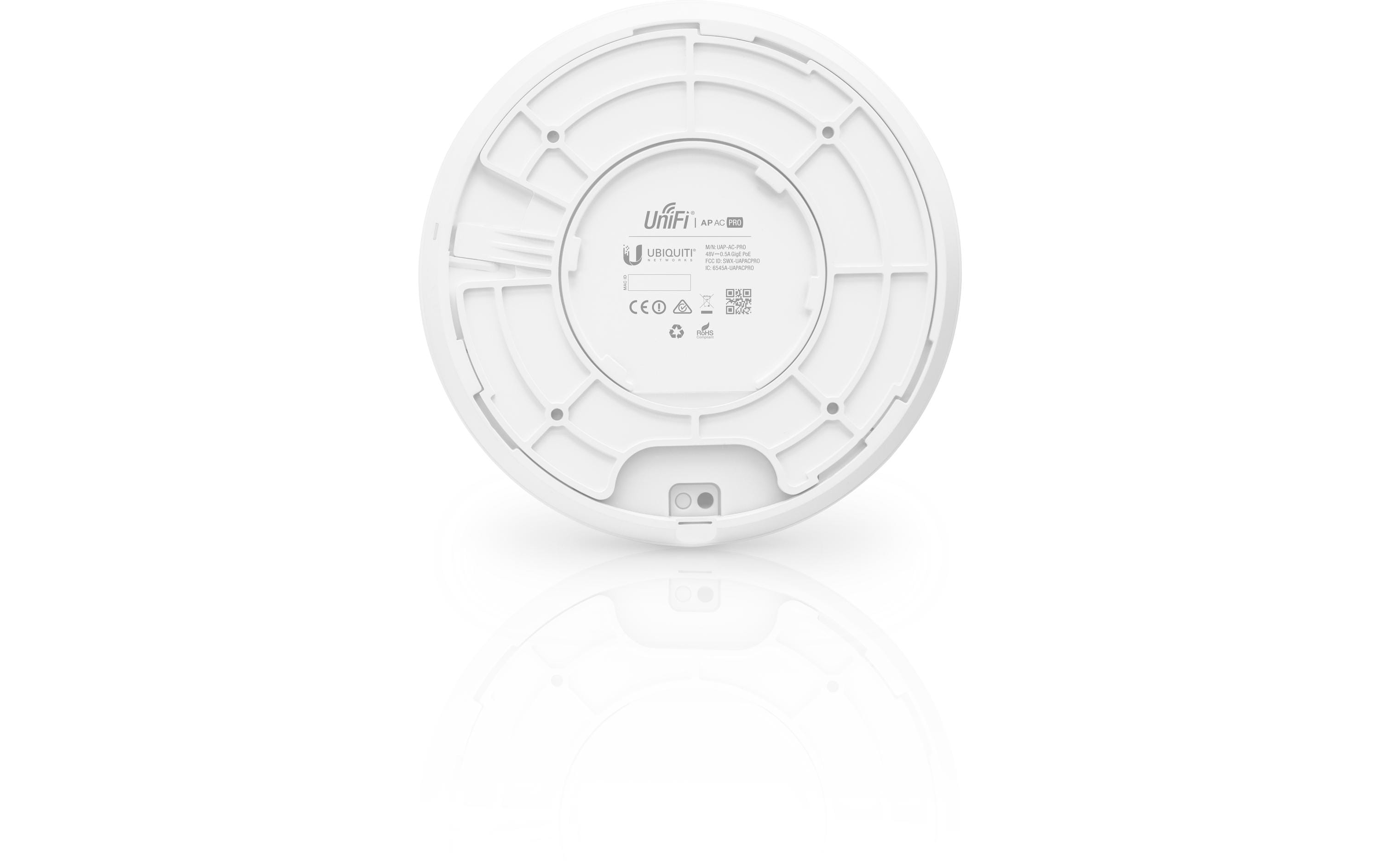 Access Point UniFi AP AC PRO UAP-AC-PRO<br>Accesspoint mit 3x3 11AC MIMO-Dualband Technologie, 1 Stück