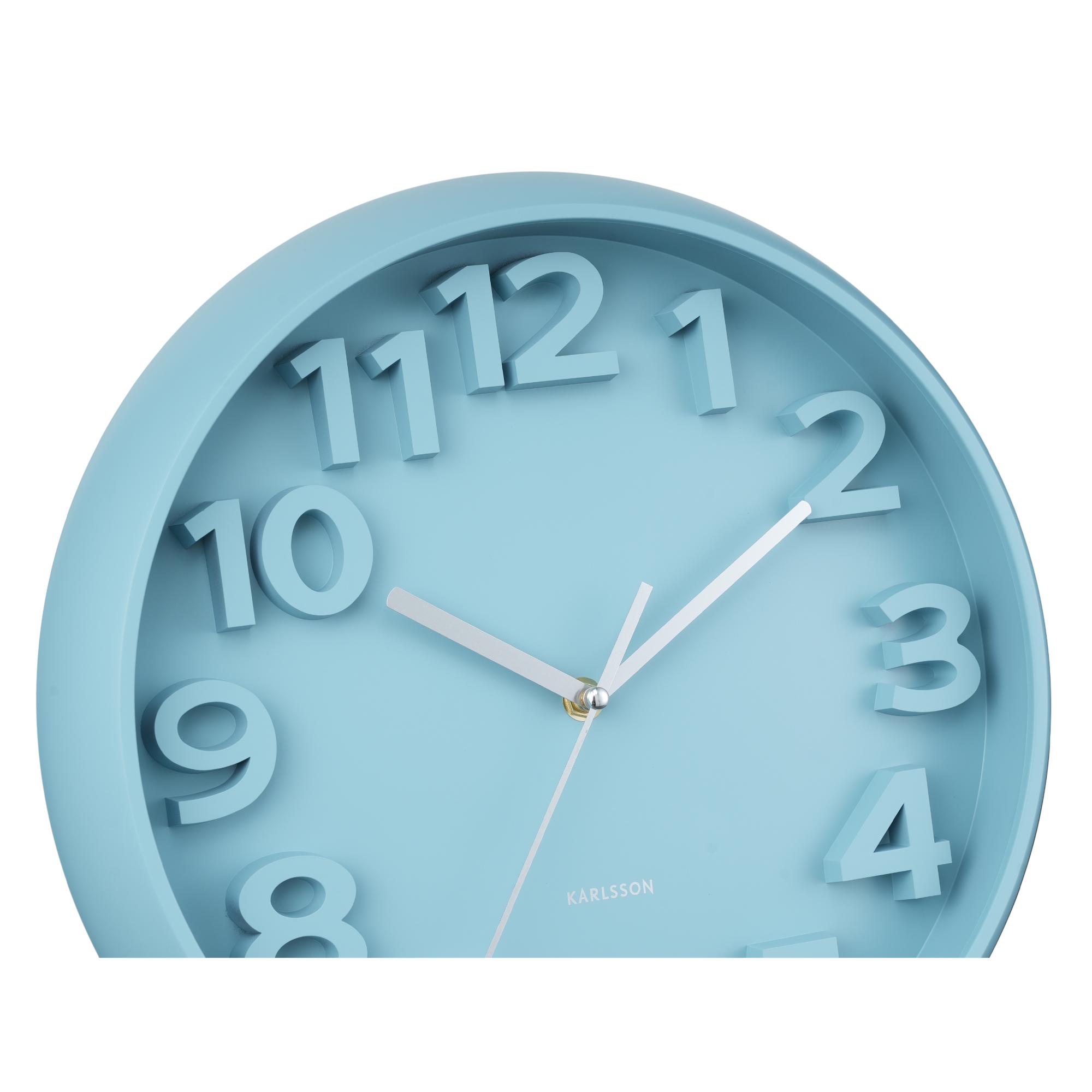 Karlsson - Wall Clock Elevated Classic Numbers