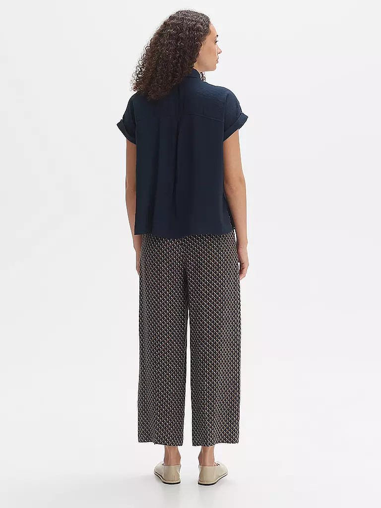 OPUS Bluse FITARA dunkelblau