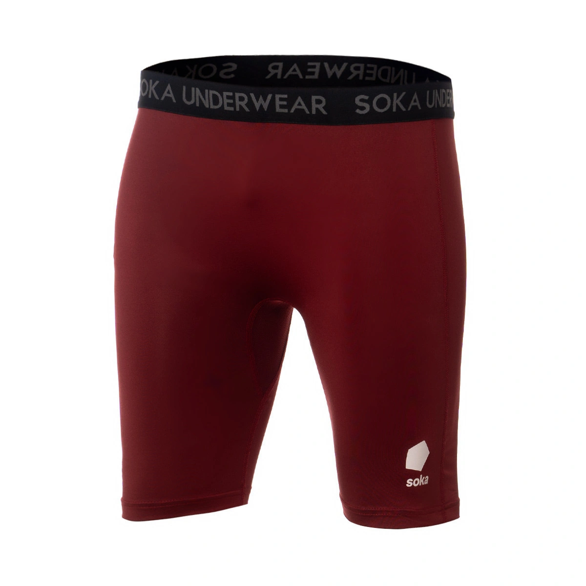 Leggings curtas Soka Primera Capa Soul Pure Burgundy