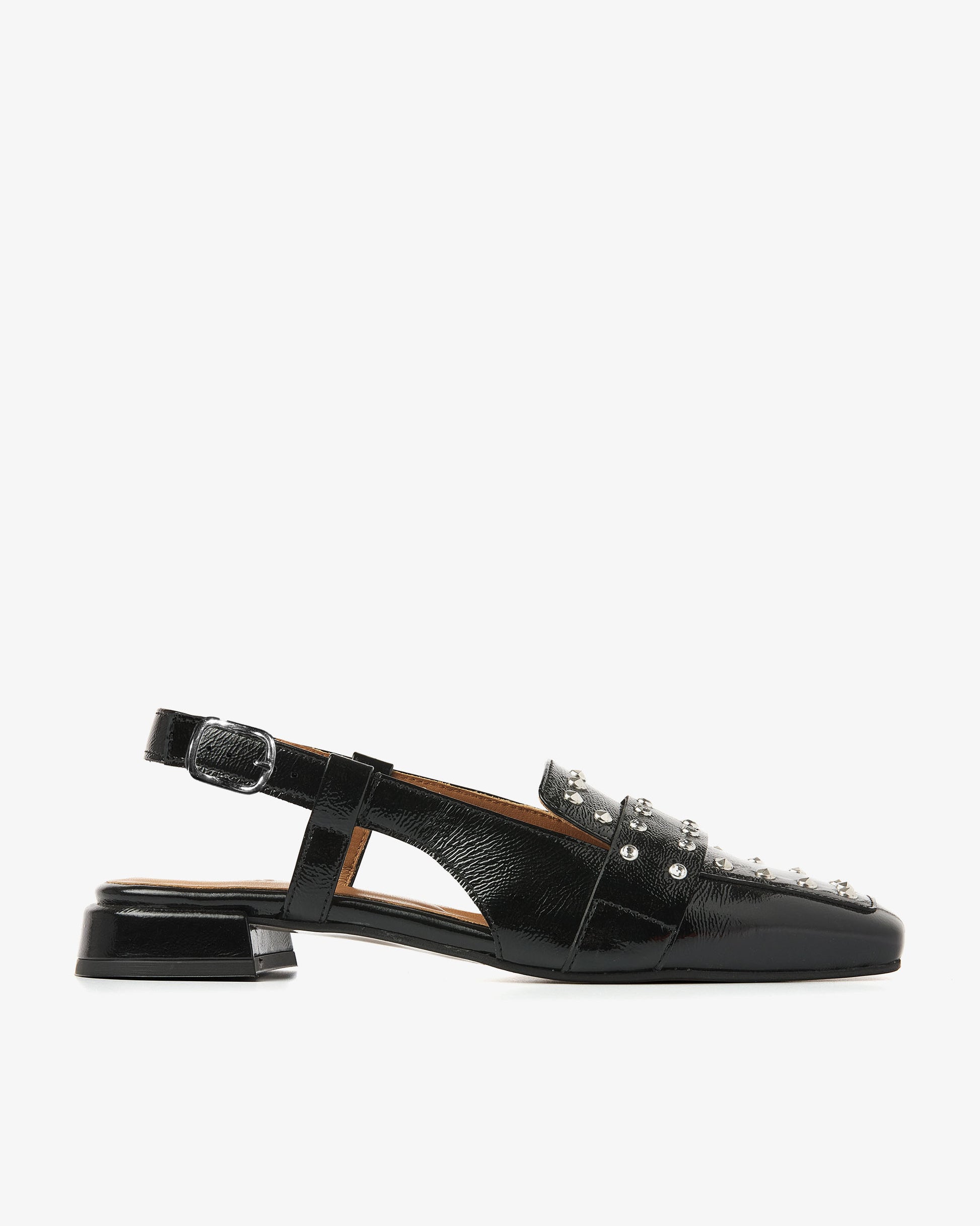 VIA VAI zwarte slingbacks Julie Damian