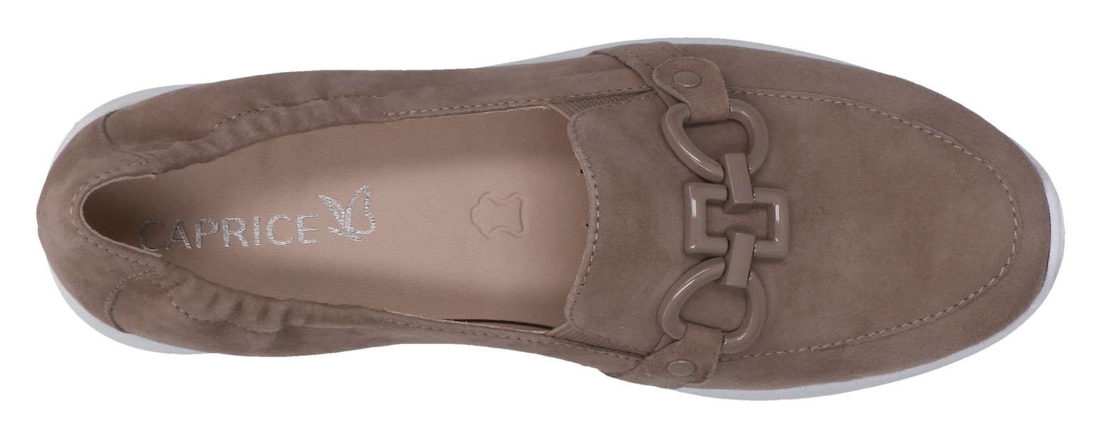 Caprice Slipper  , Schlupfschuh, Freizeitschuh, Halbschuh mit schöner Zierschnalle