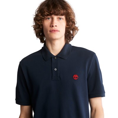 Polo à manches courtes homme Ss Millers River Pique Regular TIMBERLAND