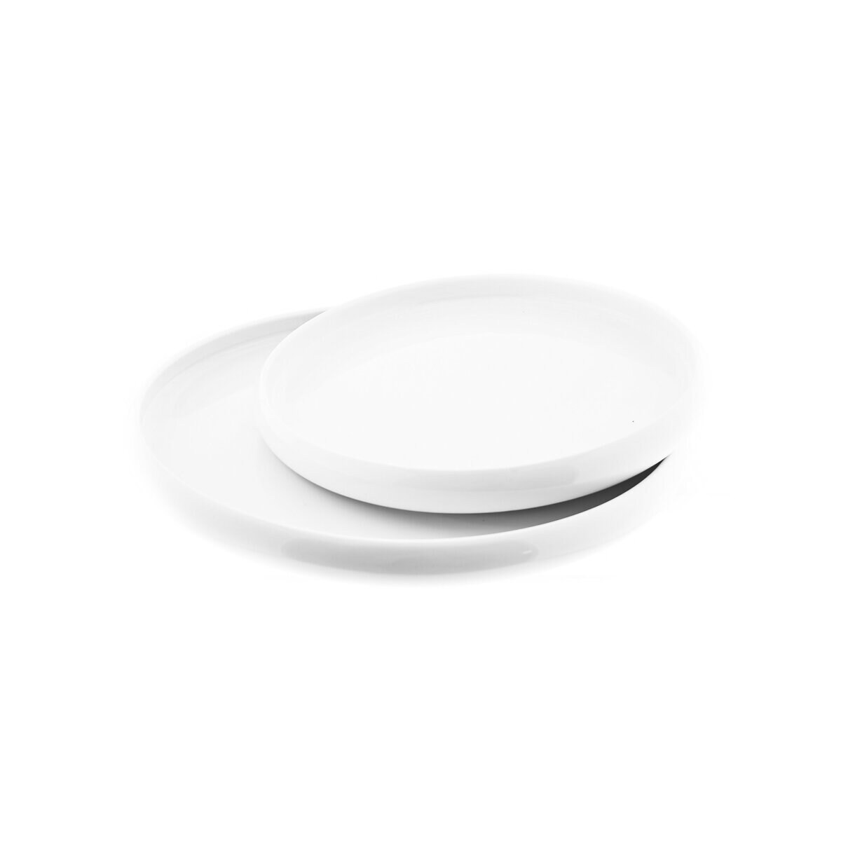 2er Servierteller Set aus Porzellan