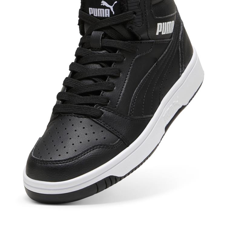 PUMA REBOUND V6 MID WTR JR 394685 PUMA-BLACK-PUMA-WHITE
