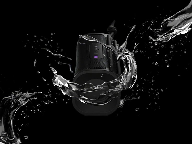 Sony Bluetooth Speaker ULT Field 1 Schwarz Tragbarer Bluetooth-Lautsprecher