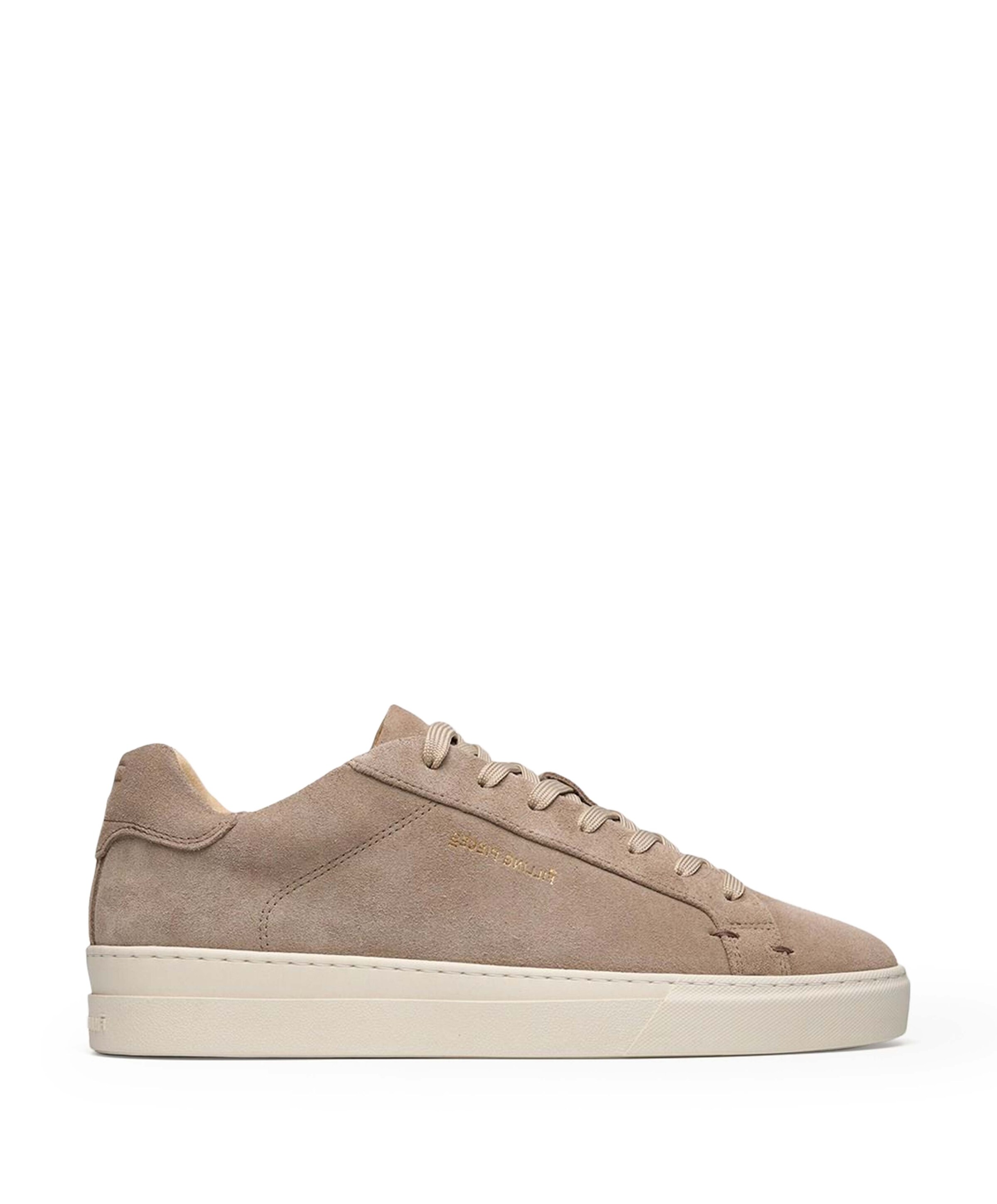 Filling Pieces Tiebreak Suede heren sneakers beige