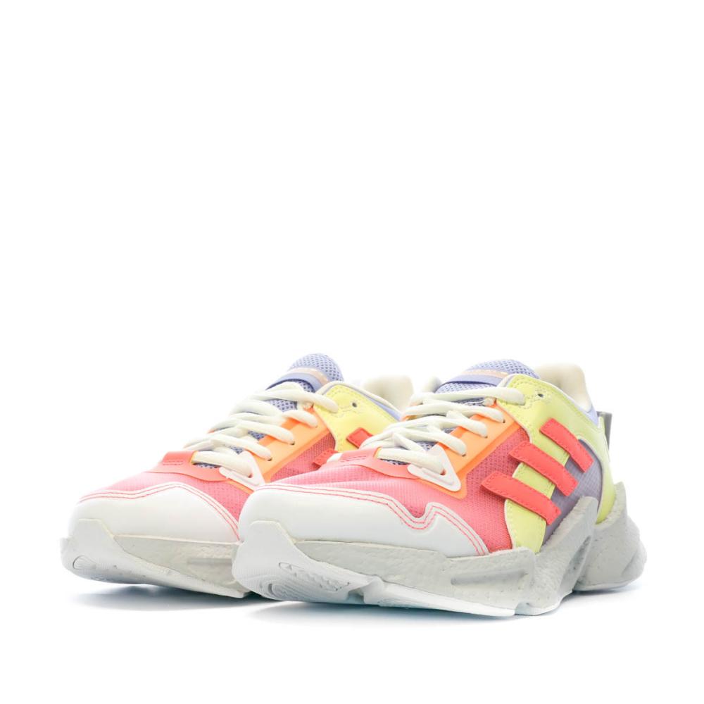 Adidas Baskets Blanches/Roses Femme Adidas Kk X9000