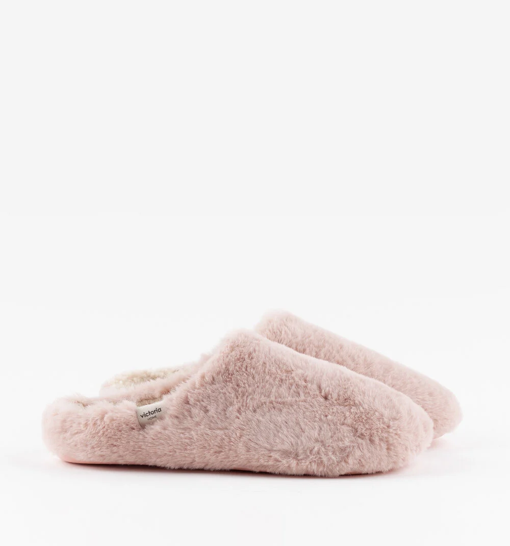 NORTE SOFT FUR SLIPPERSNUDE