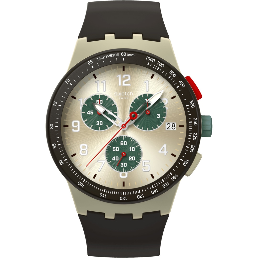 Swatch Original Chrono Obsidian Ink