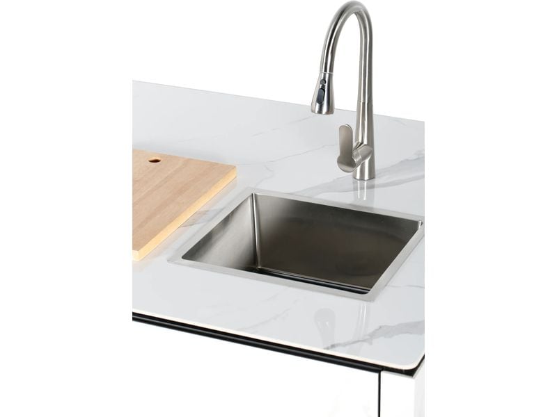 Buschbeck Outdoorküche Sheffield inkl. Haube, 254 x 110 x 1 Outdoorküche – die ideale Ergänzung für Ihre Terrasse