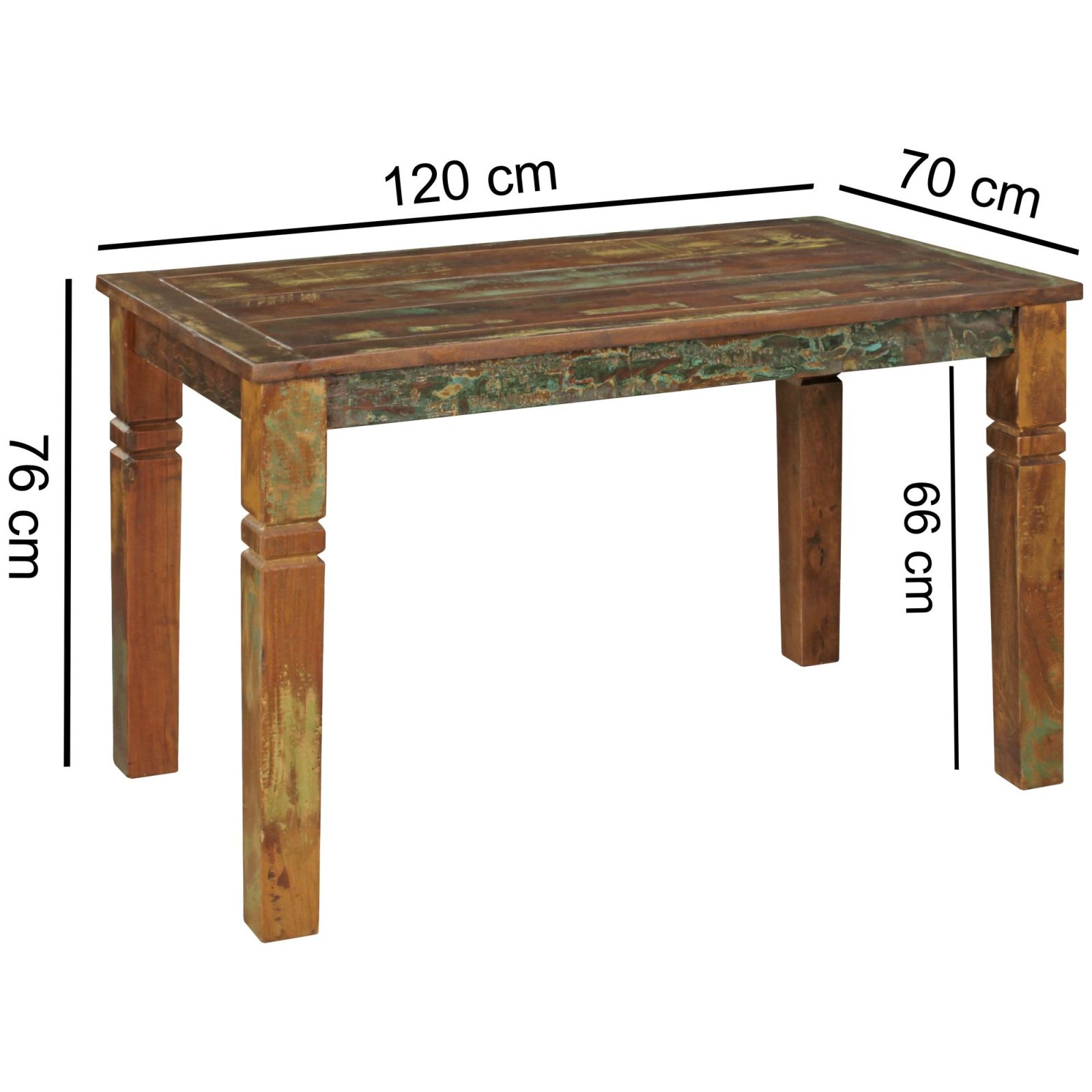 Esstisch - Mango Massivholz - 120x70 cm