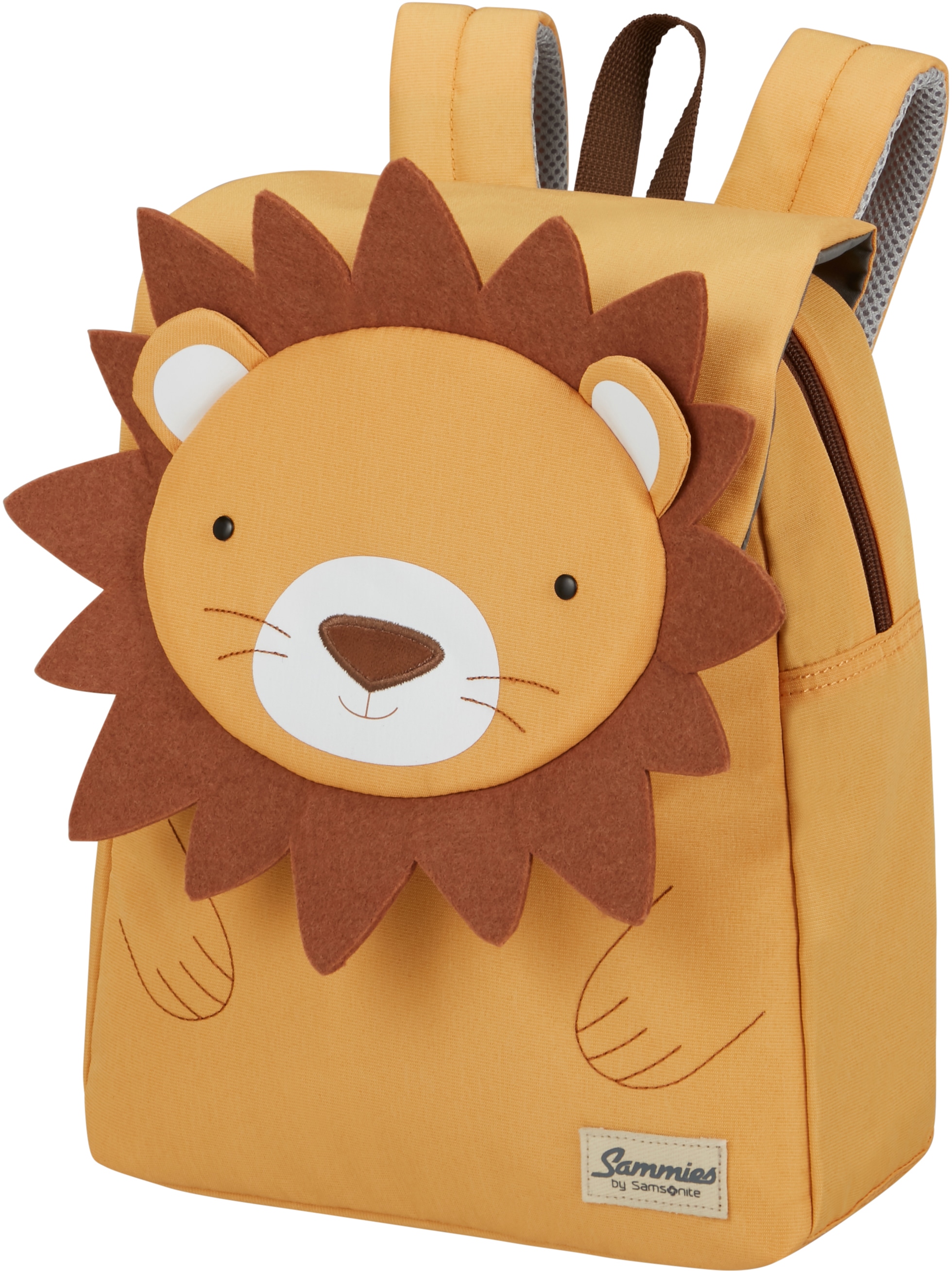 Samsonite Kinderrucksack »Happy Sammies ECO, S+, Lion Lester« reflektierende Details Kindergartenrucksack Kinderfreizeitrucksack Kinder-Backpack