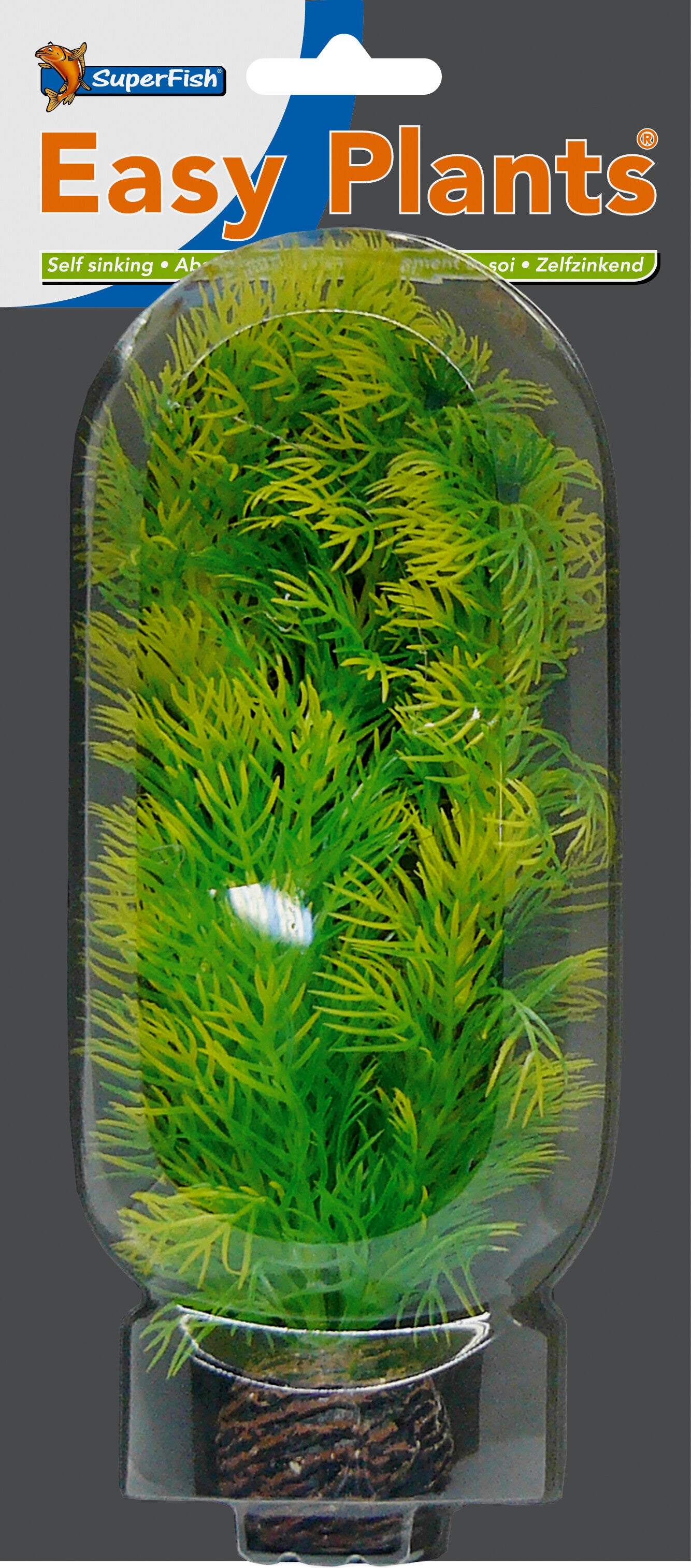 SuperFish aquarium kunstplant NR5 groen 20 cm