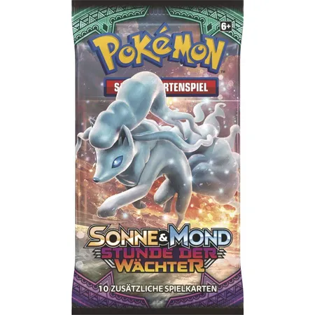 Pokemon Sonne & Mond 02 Stunde der Wächter, Booster Fix36, sortiert