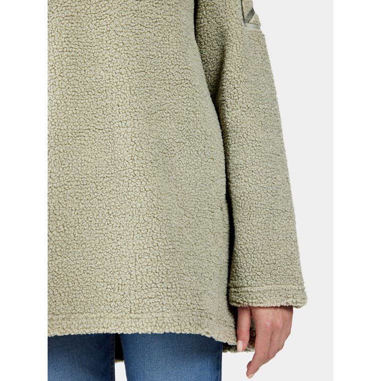 Didriksons Marina Wns Half Zip Wilted Leaf