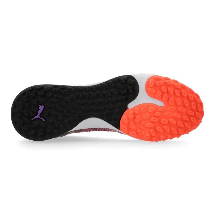 PUMA Future 8 Pro Cage TT Unlimited - Noir/Blanc/Glowing Red