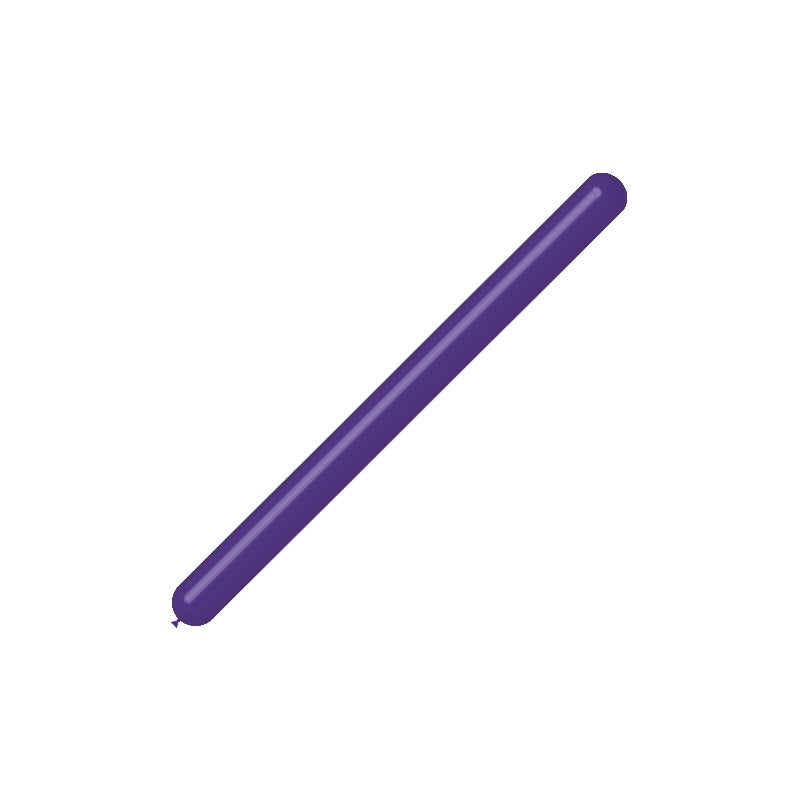Paarse Modelleerballonnen 7,5cm 150cm 100st