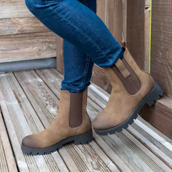 Bottines MARRON MERRY SCOTT