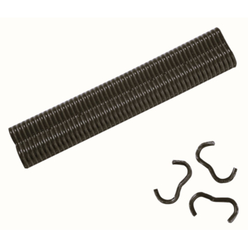 Giardino Omega krammen zwart 20 mm 1000 stuks