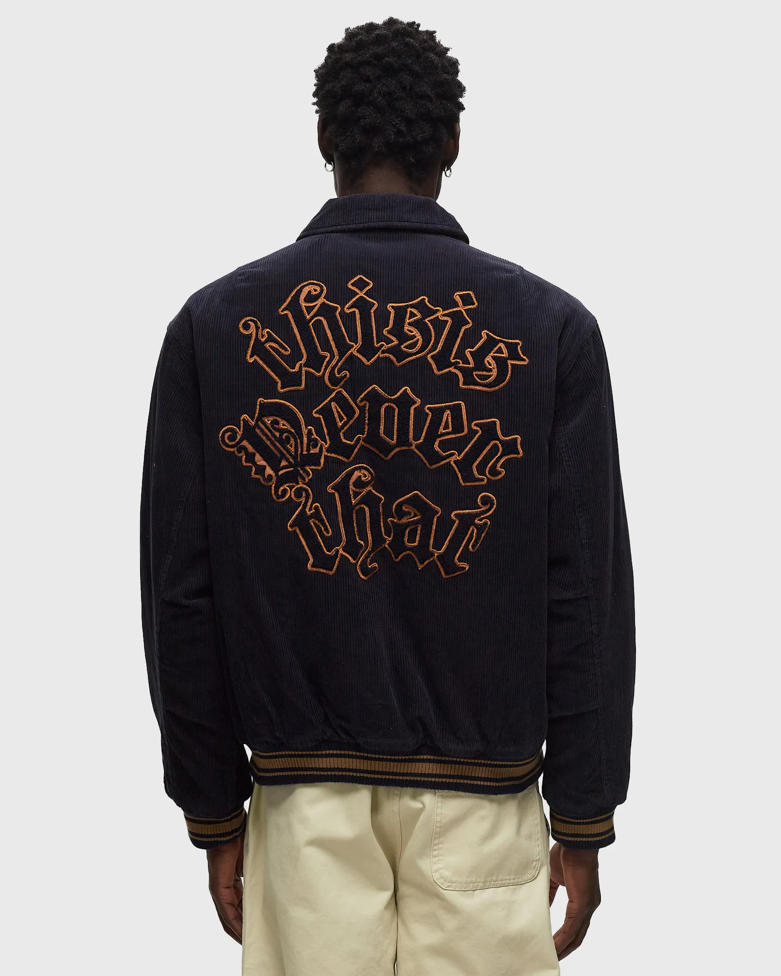 thisisneverthat Fortuna Corduroy Varsity Jacket
