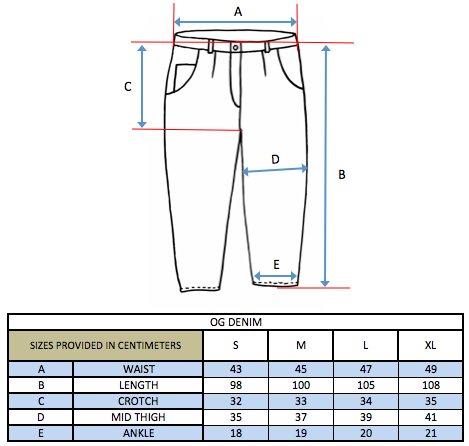 PANTALON OG CLASSIQUE - JEAN NOIR