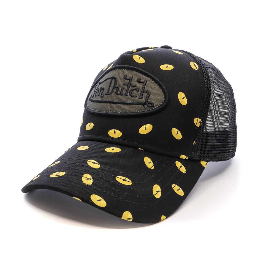 Von Dutch Casquette Noire/Jaune Homme Von Dutch 909130