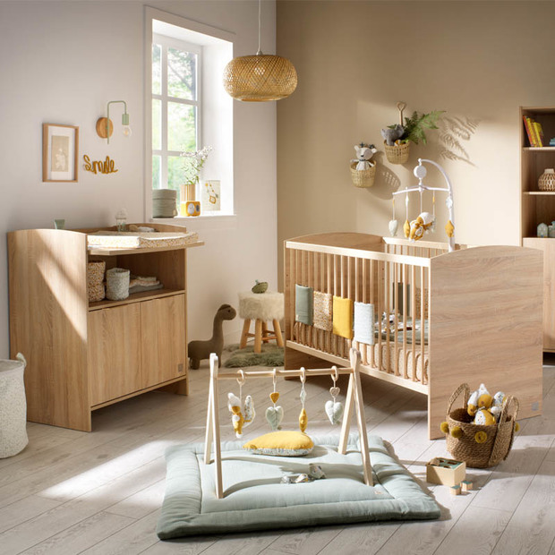 Chambre DUO Lit 140x70 Commode AZUR - SAUTHON
