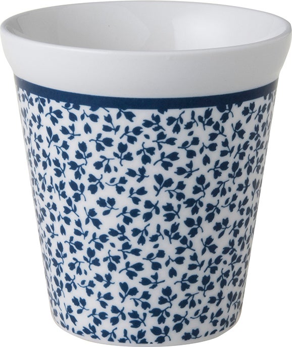 Laura Ashley beker Floris blauw 0,27 L