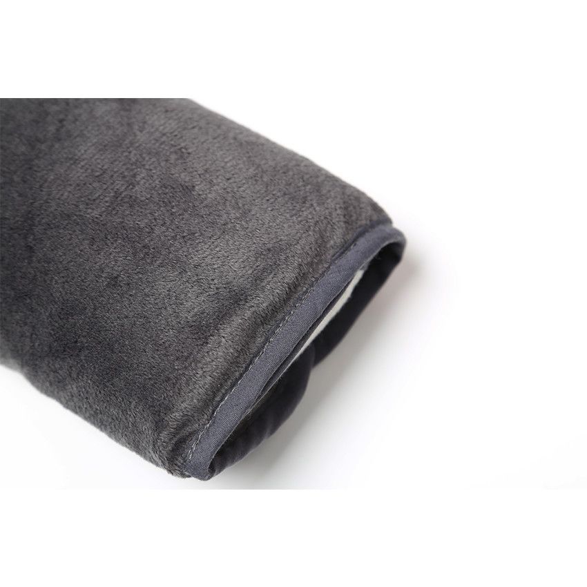 Protège ceinture avec oreiller - Gris - Doré
