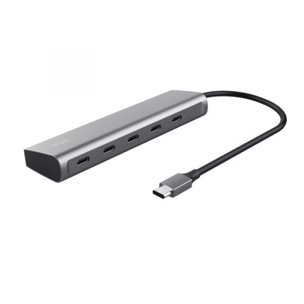Trust HUB USB-C HALYX 5 Portas USB-C